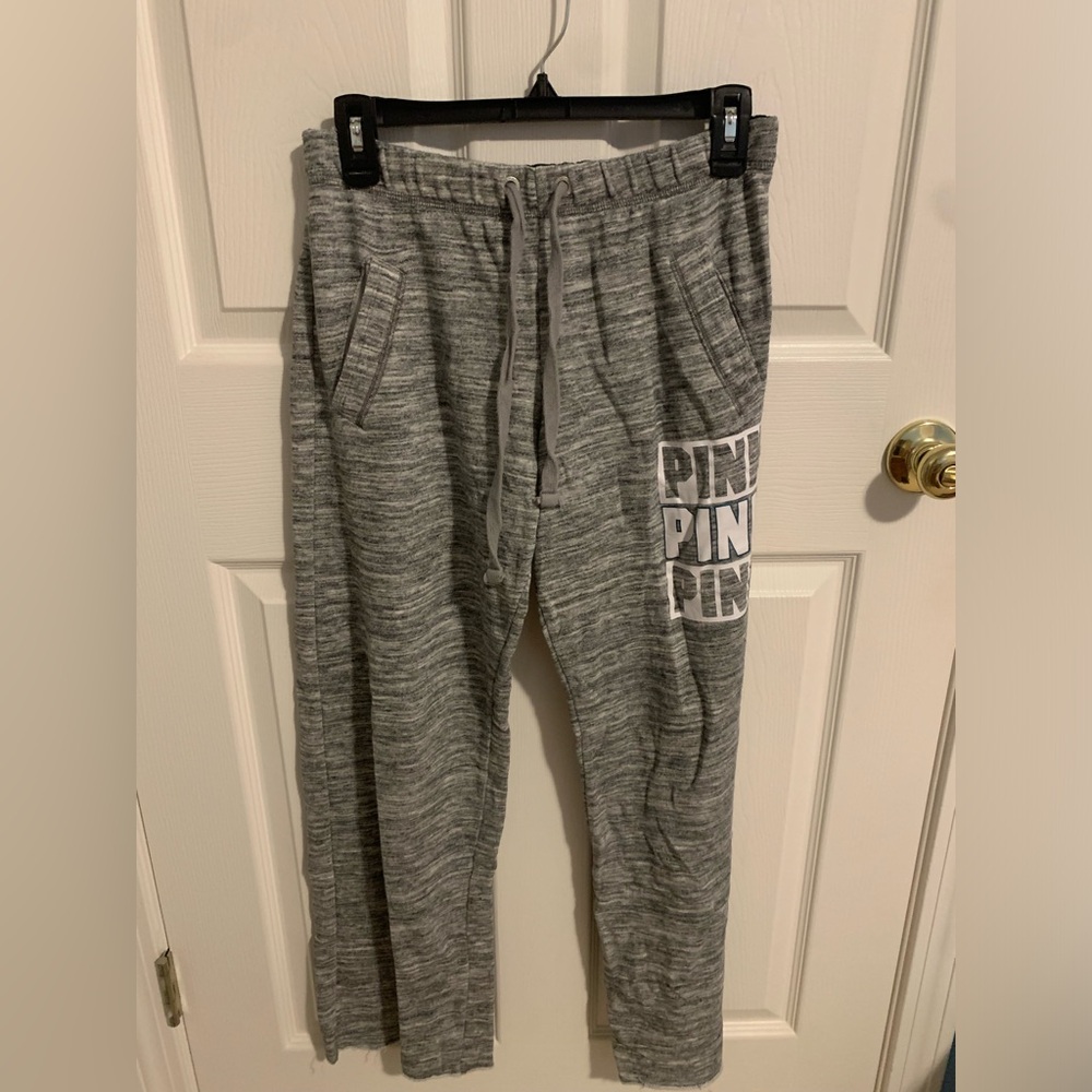 Size extra small, grey sweatpants from pink
